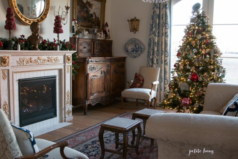 French Country Christmas House Tour - Petite Haus